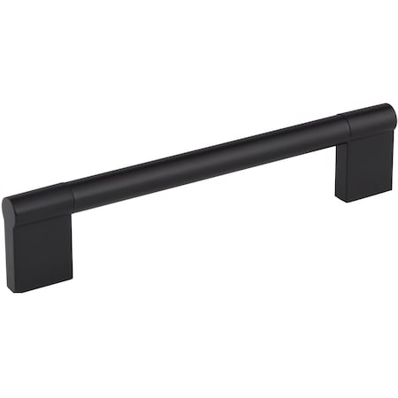 Elements 160 mm Center-to-Center Matte Black Knox Cabinet Bar Pull 645-160MB